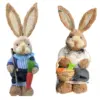 1/2PCS Höhe 35cm Ostern Niedliche Stroh Hase Dekoration Rustikale Dekoration Party Desktop Dekorationen Handgemachte Dekorationen