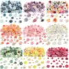 60 Stück künstliche Blumen Kopf Seide Rose gefälschte Blumen Home Decor Party Supplies Hochzeit Dekoration Handwerk Geschenke Kranz Zubehör