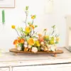 Frühling künstliche Blumen Arrangement Herzstück Home Office Dekor gefälschte Blumen Hochzeit Party Display Requisiten Geschenke für Frauen 1