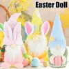 1pc Kinder Ostern Geschenke Gesichtslosen Gnome Kaninchen Puppen Hase Karotte Zwerg Plüsch Puppe Frühling Ostern Hängende Dekoration Für wohnkultur 4