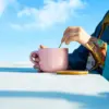 700 ml Kaffeetasse aus Keramik, Frühstück, Haferflocken, Milch, Teetasse, großes Fassungsvermögen, Instant-Nudelschüssel, Neuheitsgeschenke, ideal für Ihre Freunde 5