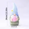 Zwerg-Plüsch-Ostern-Elf-Dekorationen, handgefertigte Zwerghase, gesichtslose Puppe, Oster-Ornamente, Frühlings-Heimdekoration, Geschenke für Frauen und Männer 2