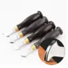 Rillwerkzeug für Lederkanten, Nuten aus Eisen, DIY-Lederhandwerkswerkzeuge zum Polieren und Nähen, Lederbearbeitungswerkzeuge für präzise 2