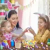 50–500 Stück Oster-Mini-Eier, dekorative Schaumstoff-gesprenkelte Pastell-Eier, Vogeleier für Korbfüller, Frühlings-Partygeschenke, Heimdekoration 3