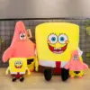 30-100CM SpongeBob Puppe Schwammkopf Patrick Star Plüsch Anime Cartoon Spielzeug Weiche Nette Gefüllte Sammlung Kinder Geburtstag geschenk 3
