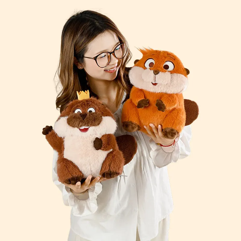 Disney Hoppers Mabel Plüsch-Schlüsselanhänger von potdemiel, neue Filmreihe, süßer Stofftier-Anhänger, Sammlerstück, Taschenaccessoire, Geschenk 1