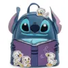 Stitch and Scrump Buddy Mini-Rucksack, doppelte Umhängetaschen, süßer Rucksack, Outdoor-Freizeittasche, Mädchen-Geschenk