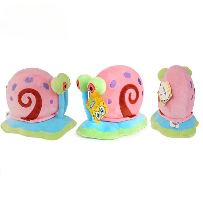SpongeBob Schwammkopf Gary die Schnecke Plüschtier Cartoon & Niedliche Kinderspielzeuge Dekokissen Geburtstagsgeschenk Junge