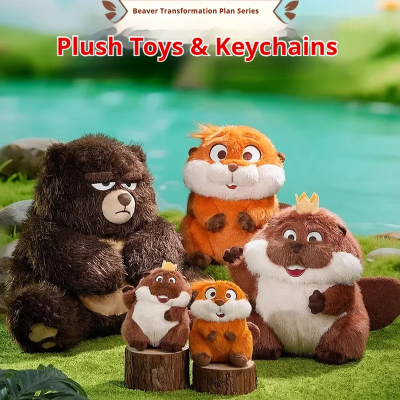 Disney Hoppers Mabel Plüsch-Schlüsselanhänger von potdemiel, neue Filmreihe, süßer Stofftier-Anhänger, Sammlerstück, Taschenaccessoire, Geschenk 2