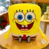 SpongeBob Schwammkopf Patrick Star Plüschtier Wurfkissen Cartoon & Niedliche Stofftierpuppe Autodekorationen Geburtstagsgeschenk für Baby 5