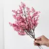 Neue Lange Künstliche Sakura-Blüten Seidenblütenblätter Frühling Winter Garten Topfpflanzen Hochzeitsdekoration DIY Heim-Bouquet Dekoration 5