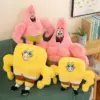 35-65CM SpongeBob Schwammkopf Patrick Star Puppe Anime Cartoon Plüschtier Weiches Niedliches Stofftier Sammlerstück Souvenir Geburtstagsgeschenk 2