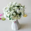 30 cm 15 Köpfe Künstliche Mini Rosen Blumenstrauß Hause Wohnzimmer Büro Desktop Ornament Gefälschte Blumen Hochzeit Party Decor 6