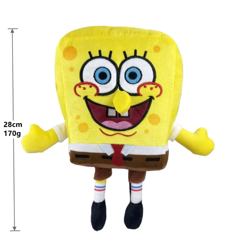 Beliebtes Anime SpongeBob Schwammkopf Serie Plüschtier Cartoon-Charakter Kreative Exquisite Stoffpuppe Geburtstagsgeschenke