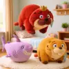 Hoppers Beaver Plüschtier, weiches, gefülltes Anime-Tier mit goldener Krone, niedliche Cartoon-Puppe, Schlafbegleiter, Heimdekoration, Geschenk