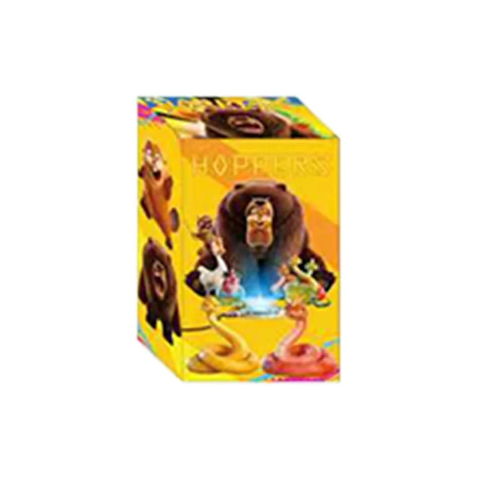 Pixar Hoppers Beaver Transformation Project Schlüsselanhänger Blind Box Charaktermodell-Spielzeug mit zufälliger Karte als Geschenk für Kinder 5