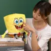 Anime Spongebob Schwammkopf Patrick Star Thaddäus Eugene H. Krabs Gary Kawaii Gefüllte Plüsch Spielzeug schlüsselbund Geburtstag Geschenk Für Kind 3