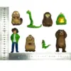 8-teiliges Disney Pixar Hoppers Beaver Transformation Plan Actionfiguren-Set, niedliche Cartoon-PVC-Modellspielzeuge, Geschenk für Kinder 2