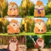 Top Toy Disney Pixar Offizieller Beaver Transformation Plan Blind Box Fluffy Mini Hoppers Figur, Sammlerstück, Geschenk für Anime-Fans