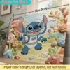 2D-Flachbild, Disney Stitch und Mickey Mouse, dekorative 2D-gedruckte Kunst für Zuhause, Puzzle, eine pädagogische Herausforderung für Erwachsene, S 5