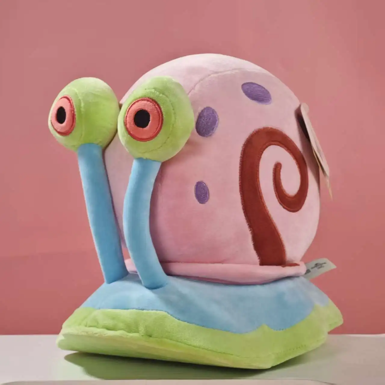 SpongeBob Schwammkopf Gary die Schnecke Plüschtier Cartoon & Niedliche Kinderspielzeuge Dekokissen Geburtstagsgeschenk Junge 3
