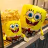 SpongeBob Schwammkopf Patrick Star Plüschtier Wurfkissen Cartoon & Niedliche Stofftierpuppe Autodekorationen Geburtstagsgeschenk für Baby 6