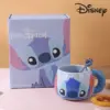 500ml Lilo&Stitch Keramikbecher Disney Cartoon-Charakterform Zubehör Kaffeetasse Kinder Kawaii Frühstücks-Milchbecher Geschenk 3
