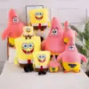 30-100CM SpongeBob Puppe Schwammkopf Patrick Star Plüsch Anime Cartoon Spielzeug Weiche Nette Gefüllte Sammlung Kinder Geburtstag geschenk