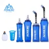 AONIJIE 250 ml 500 ml weiche Flasche, zusammenklappbar, faltbar, TPU, BPA-frei, zum Laufen, Trinkrucksack, Hüfttasche, Weste SD09 SD10