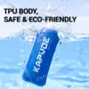 Kapvoe Neue Faltbare Weiche Wasserflasche Tragbare Sport-Trinkflasche Outdoor-Hydrationsausrüstung für Radfahren Laufen Wandern Camping 4