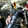 Supergroßer Wasserbecher für Studenten, Outdoor-Sport und Fitness, stoßfeste und hochtemperaturbeständige Wasserflasche 3