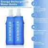 NEWBOLER 250 ml 500 ml Wasserflasche, TPU, faltbar, weiche Flasche, Sport-Wasserflasche, Wasserbeutel, zusammenklappbare Wasserflasche, Laufen, Camping 5