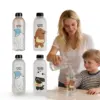 1-8 Stück 1000ml Protein-Shaker-Flasche im Panda-Design mit Strohhalm, auslaufsicher, für Fitness-Workouts, Sport und zum Mixen von Nahrungsergänzungsgetränken