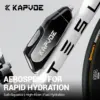Kapvoe Fahrrad-Wasserflasche, integrierter Flaschenhalter, Quetschbecher, Fahrradflasche, MTB, Rennrad, Sport, Kunststoff, tragbare Kapazität 1