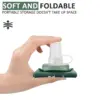 NEWBOLER Outdoor-Wasserflasche aus faltbarem Silikon, 250/500 ml, Bissgröße, Laufen, Camping, Wandern, Reisen, praktische Wasserflasche