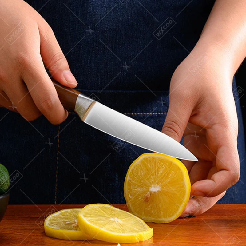 Profession elle japanische Küchenmesser Set Edelstahl Fischfilet Fleisch beil Kochmesser Schneiden Santoku Messer Koch werkzeuge 5