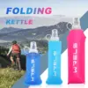 WRELS Camping Weiche Wasserflasche Trinken Sport Falttasche Flasche Outdoor Laufen Trinkrucksack Taille Fahrrad BPA-frei 1
