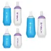 WRELS faltbare Silikon-Weichflaschen-Wasserflasche für Outdoor-Sport, Laufen, Camping, faltbare TPU-Weichflasche, Wasserbeutel, BPA-frei 6