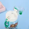1-10PCS Capybara Cartoon 550ml Tragbare Große-kapazität Wasser Flasche Sport Stroh Tassen Student Kunststoff wasser Tassen Wasser Flasche 5