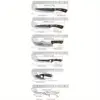 1-6PCS Edelstahl Kochmesser Set Professionelle Küchenmesser Sharp Boning Sashimi Utility Chinesische Rindfleisch Fisch Messer handgefertigt 2