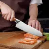 Profession elle japanische Küchenmesser Set Edelstahl Fischfilet Fleisch beil Kochmesser Schneiden Santoku Messer Koch werkzeuge 4