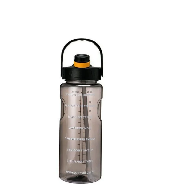 Supergroßer Wasserbecher für Studenten, Outdoor-Sport und Fitness, stoßfeste und hochtemperaturbeständige Wasserflasche