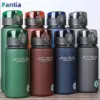 Marke BPA-freie, auslaufsichere Sportwasserflasche, hochwertige Tour, Wandern, tragbar, meine Lieblingsgetränkflaschen, 400 ml, 560 ml 1