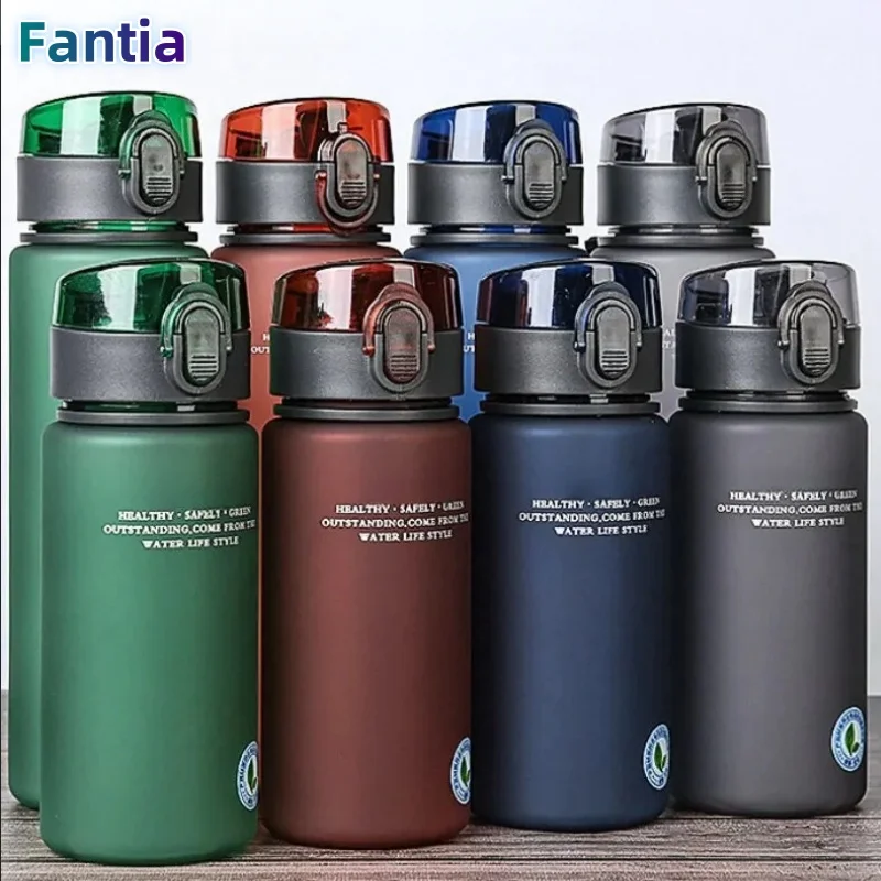 Marke BPA-freie, auslaufsichere Sportwasserflasche, hochwertige Tour, Wandern, tragbar, meine Lieblingsgetränkflaschen, 400 ml, 560 ml 1