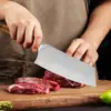 Profession elle japanische Küchenmesser Set Edelstahl Fischfilet Fleisch beil Kochmesser Schneiden Santoku Messer Koch werkzeuge 2