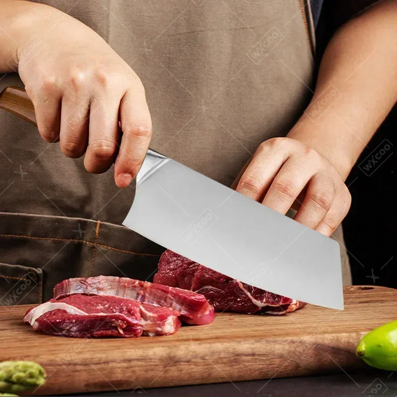 Profession elle japanische Küchenmesser Set Edelstahl Fischfilet Fleisch beil Kochmesser Schneiden Santoku Messer Koch werkzeuge 2