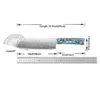 Damaskus Santoku-Messer, VG-10 Kernstahl 67 Lagen Professionelles Fleischmesser, Scharfe Klinge Santoku Küchenmesser mit Ergonomischem Griff 5