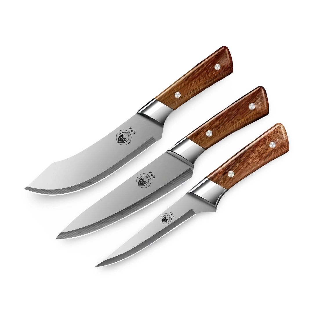 5-teiliges Küchenmesser-Set mit Küchenschere, Schärfstäben, Scharfem Kochmesser, Küchenutensilien, Küchengadgets, Zubehör