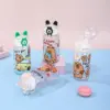 1-10PCS Capybara Cartoon 550ml Tragbare Große-kapazität Wasser Flasche Sport Stroh Tassen Student Kunststoff wasser Tassen Wasser Flasche 3