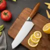 Profession elle japanische Küchenmesser Set Edelstahl Fischfilet Fleisch beil Kochmesser Schneiden Santoku Messer Koch werkzeuge 3